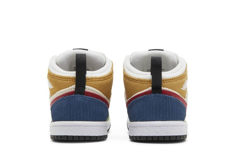 Кроссовки Air Jordan 1 Mid SE TD 'Messy Room'