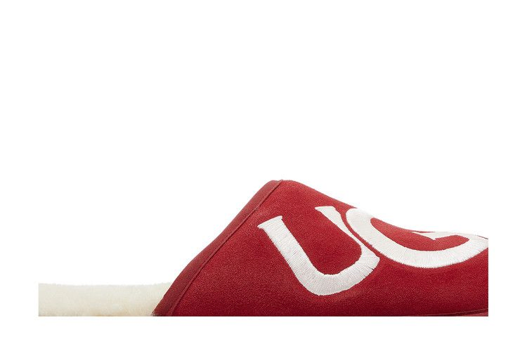 Кроссовки UGG Scuff Slipper 'Logo - Samba Red'
