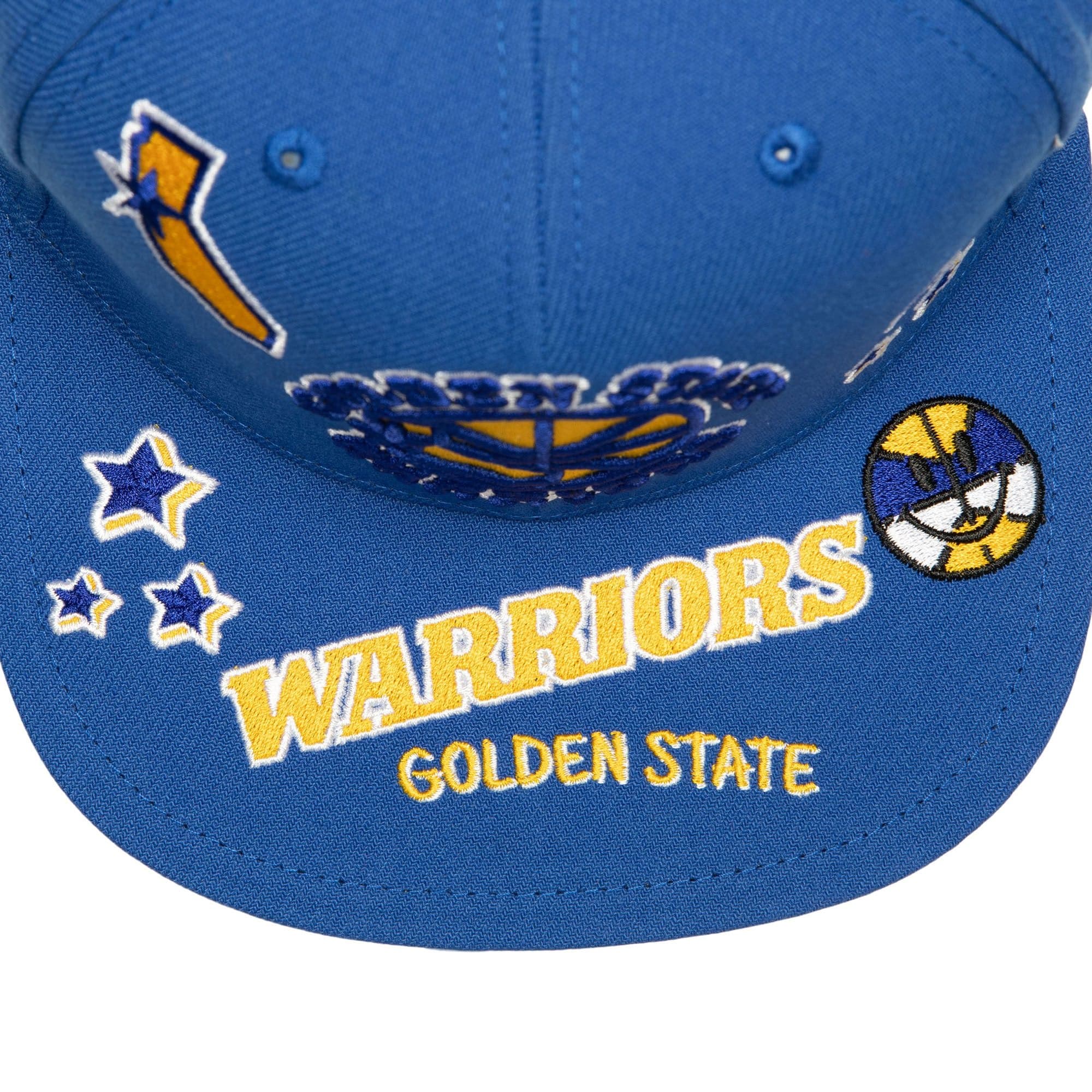 Бейсболка Mitchell & Ness All Out Snapback HWC Golden State Warriors Hat