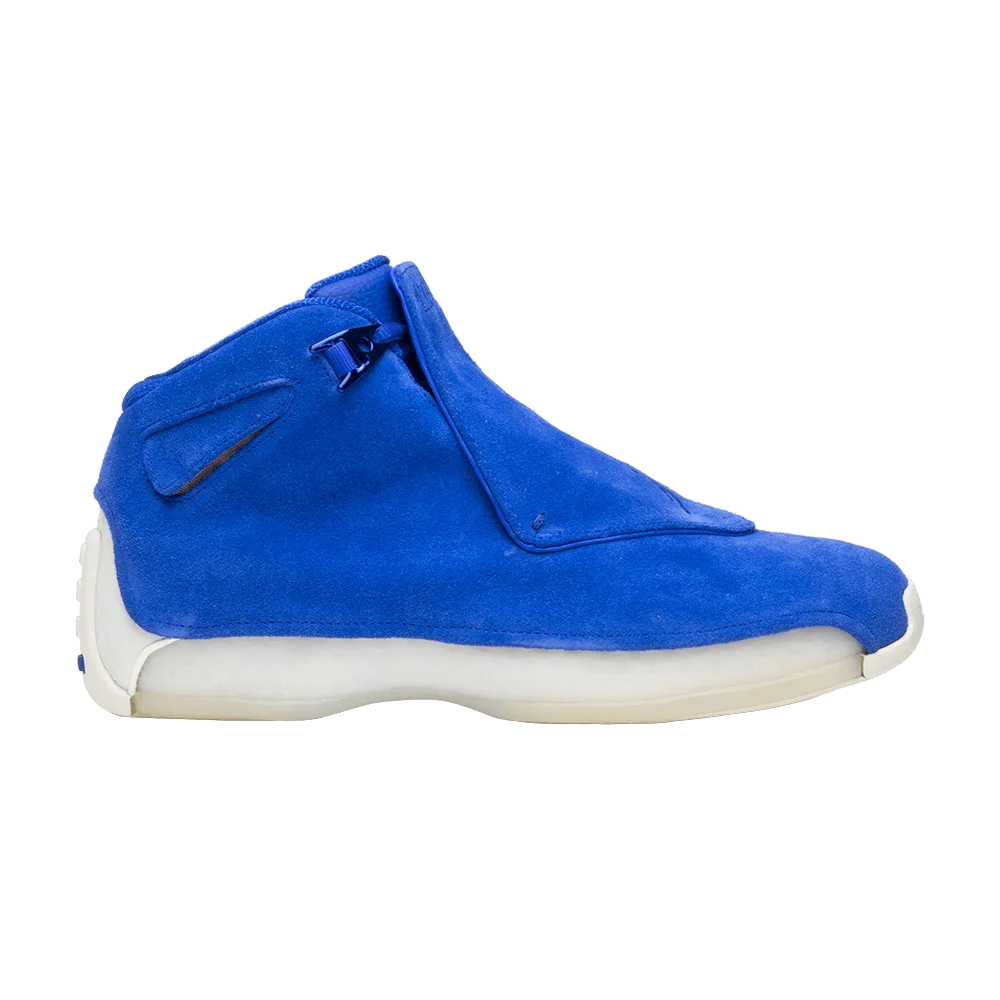 Кроссовки Air Jordan 18 Retro 'Blue Suede'