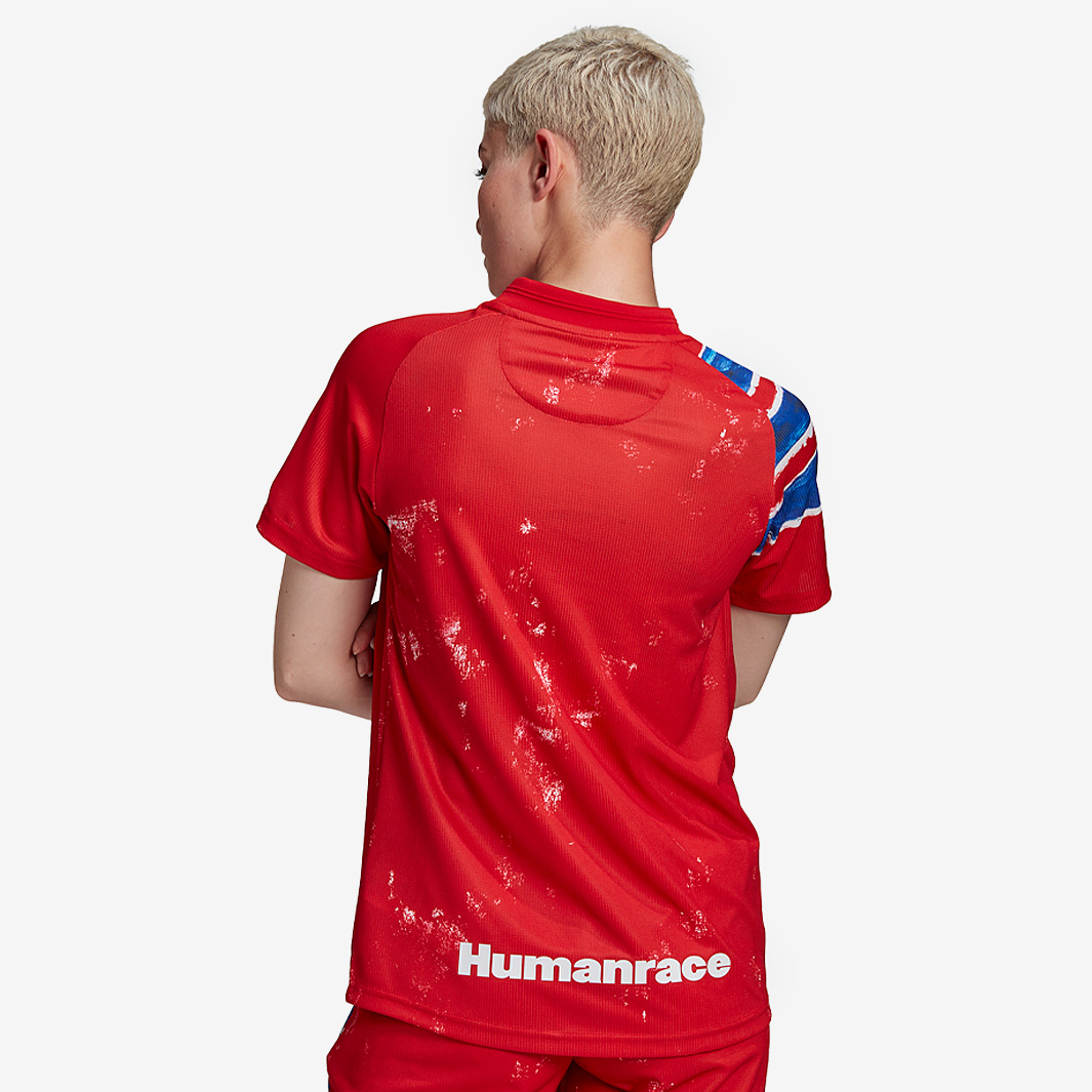 Футболка adidas FC Bayern Human Race Womens Jersey True Red/White