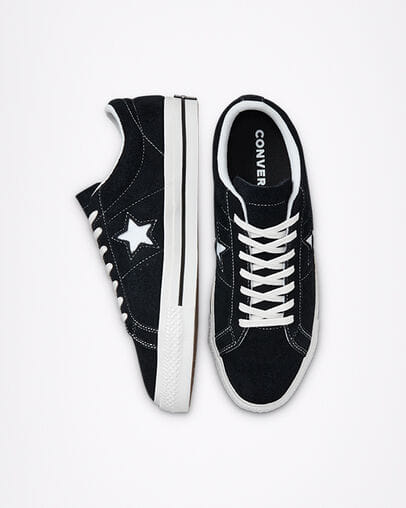 Кроссовки Converse One Star Low Black Suede