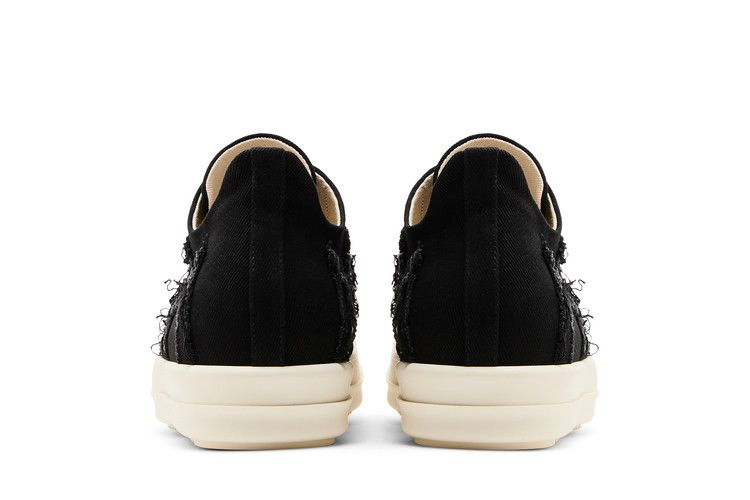 Кроссовки Rick Owens EDFU DRKSHDW Slashed Low 'Black Milk'