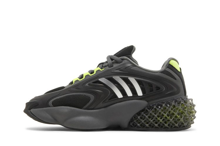 Кроссовки adidas 4D Krazed 'Black Solar Yellow'