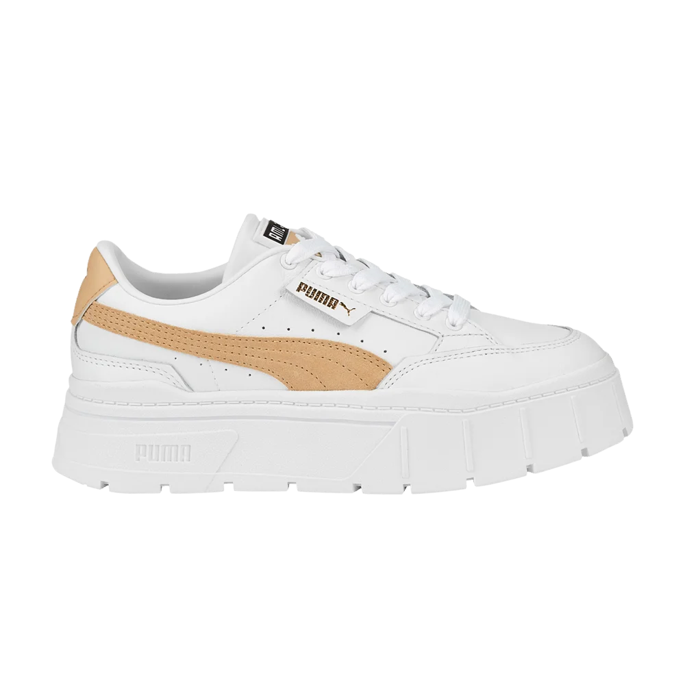 Krossovki-Puma-Wmns-Mayze-Stack-White-Light-Sand
