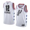 2019-NBA-All-Star-Spurs-LaMarcus-Aldridge-12-White-Swingman-Jersey-100x100