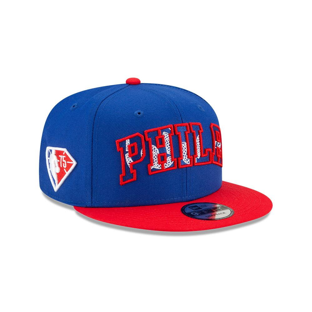 Кепка New Era Philadelphia 76ers 9FIFTY 2021 Draft Edition NBA Snapback Hat