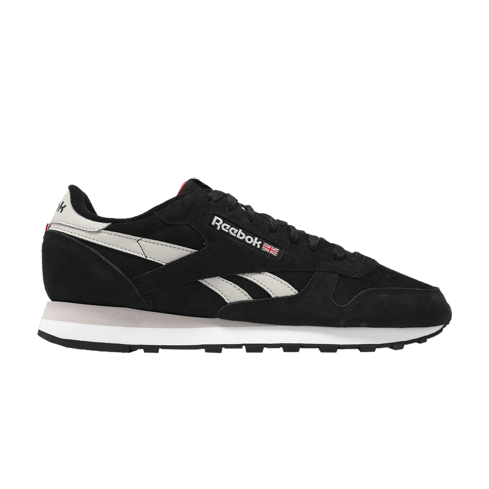 Кроссовки Reebok Classic Leather 'Black Steely Fog'