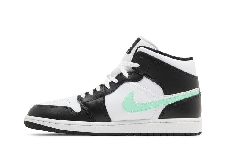 Кроссовки Air Jordan 1 Mid 'Green Glow'