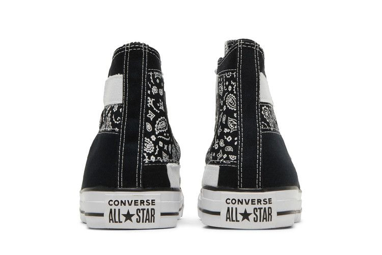 Кроссовки Converse Chuck Taylor All Star High 'Paisley Patchwork - Black'