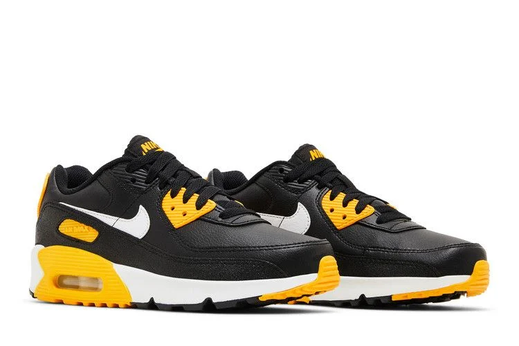 Krossovki-Nike-Air-Max-90-Leather-GS-Black-University-Gold-7