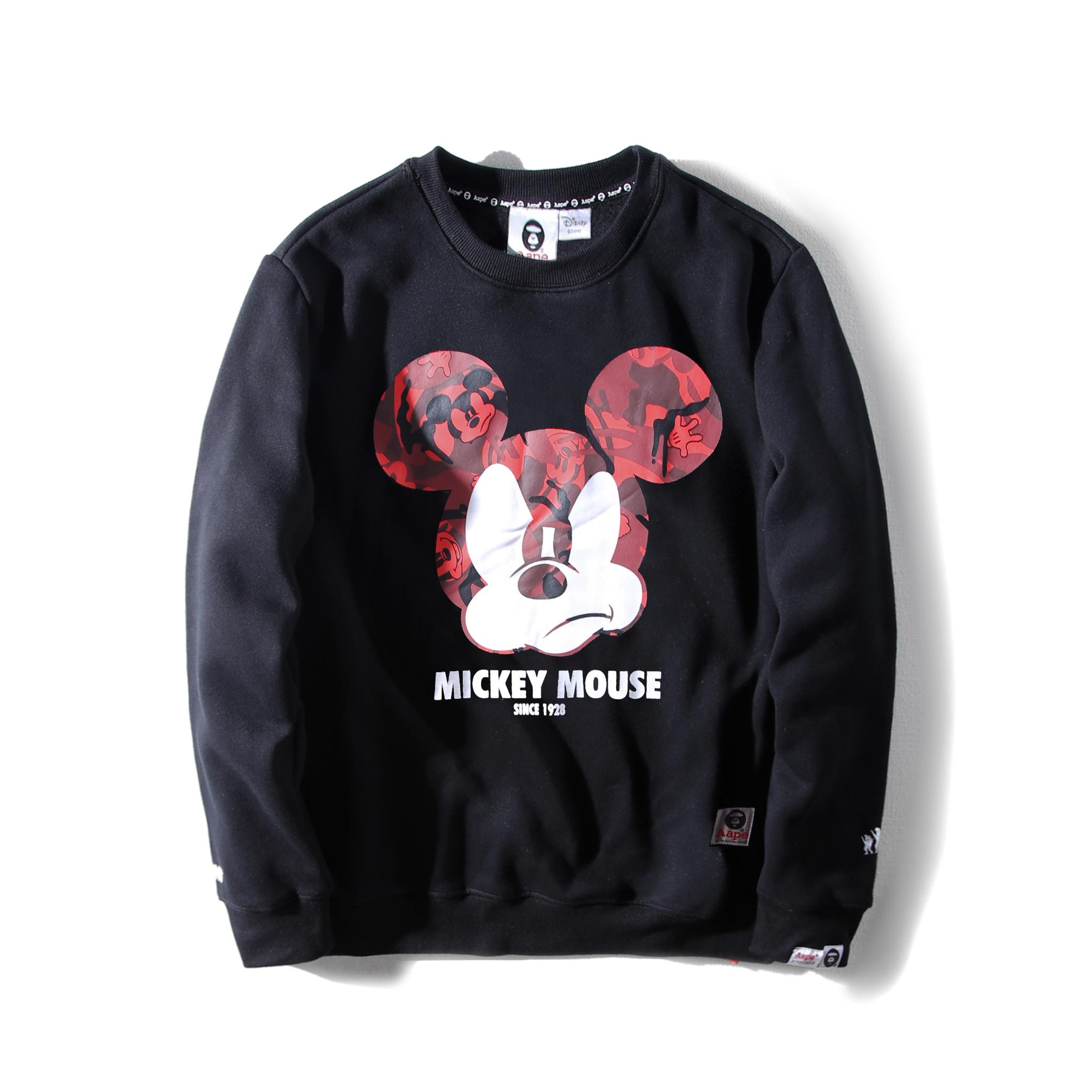 Свитшот AAPE x Mickey Mouse