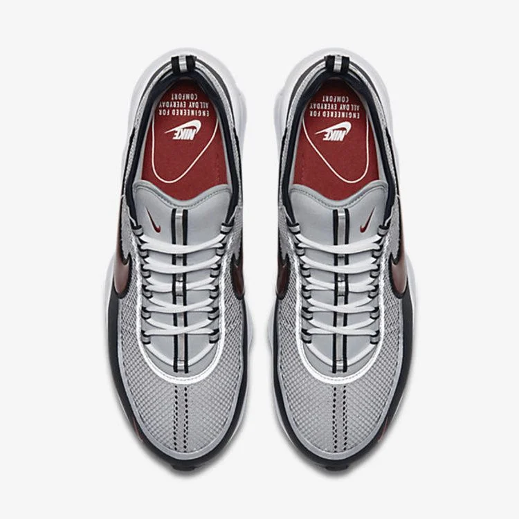 Кроссовки Nike Air Zoom Spiridon Ultra 'Silver Red'