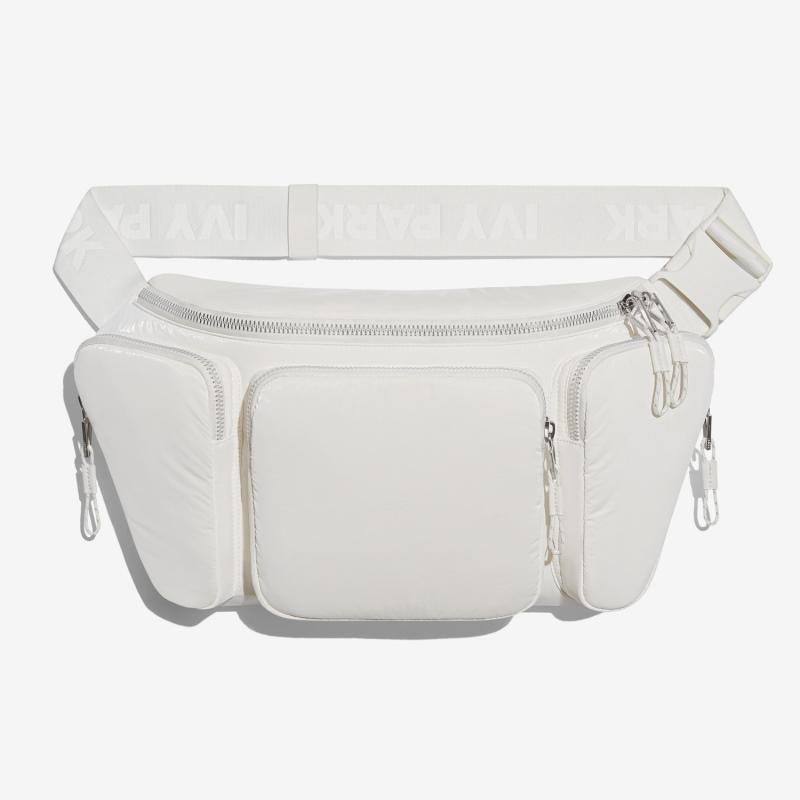 Большая поясная сумка adidas Ivy Park Oversize Waist Bag Core White