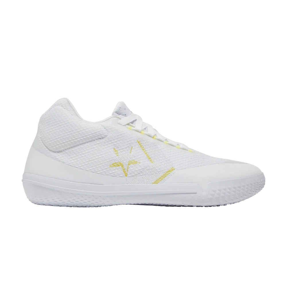 Кроссовки Converse All Star BB Evo Mid 'Hi-Vis Collection - White Fresh Yellow'