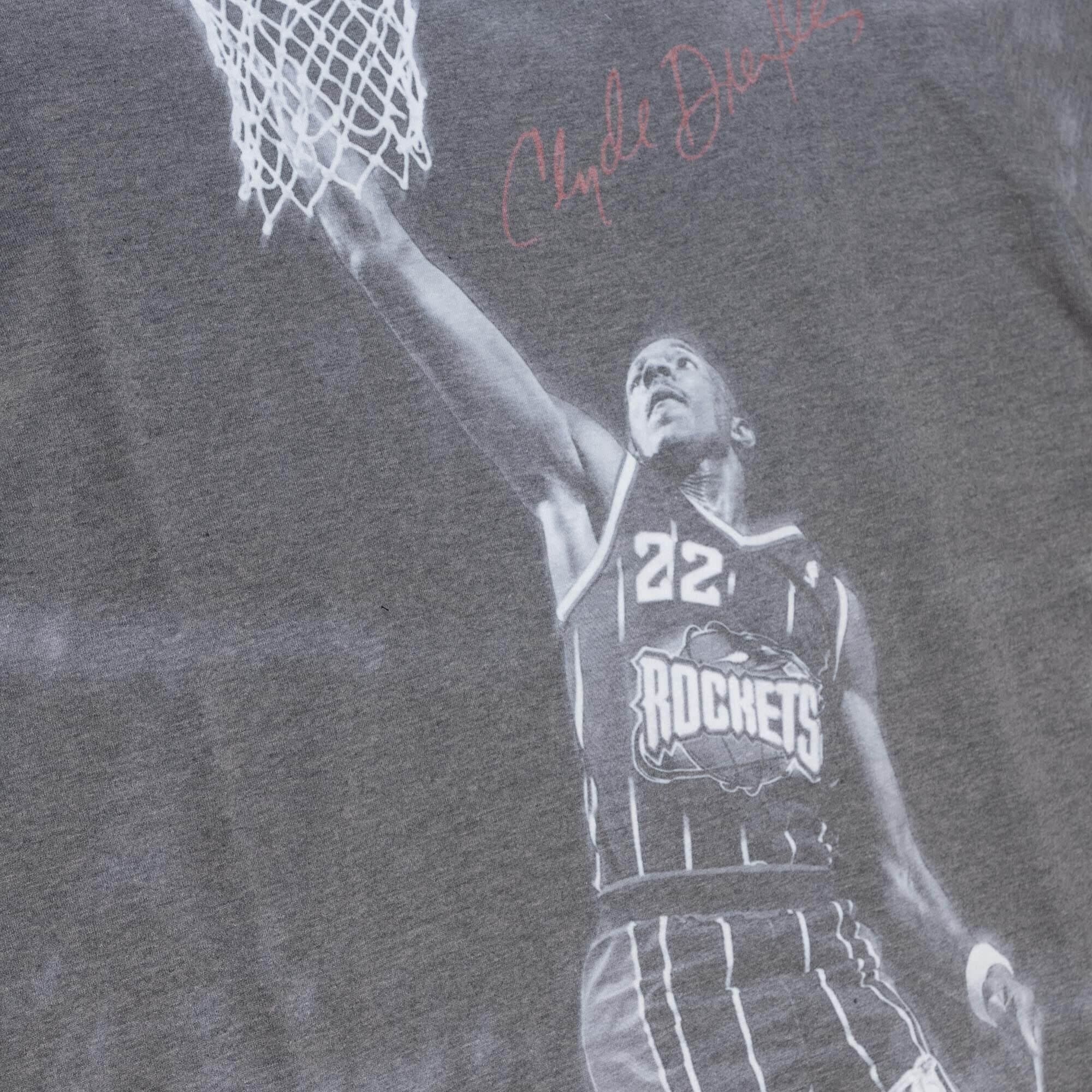 Футболка Mitchell & Ness Above The Rim Sublimated SS Houston Rockets Clyde Drexler T-Shirt