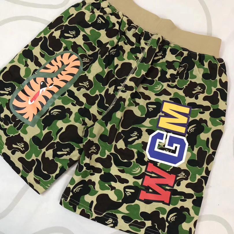 Спортивные шорты BAPE ABC Shark Sweat Shorts Green