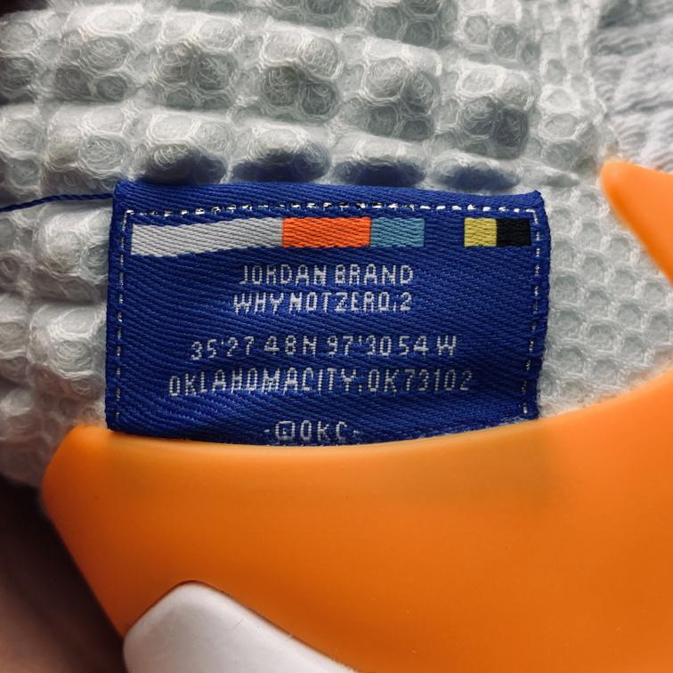 Кроссовки Air Jordan Why Not Zer0.2 PF OKC Home