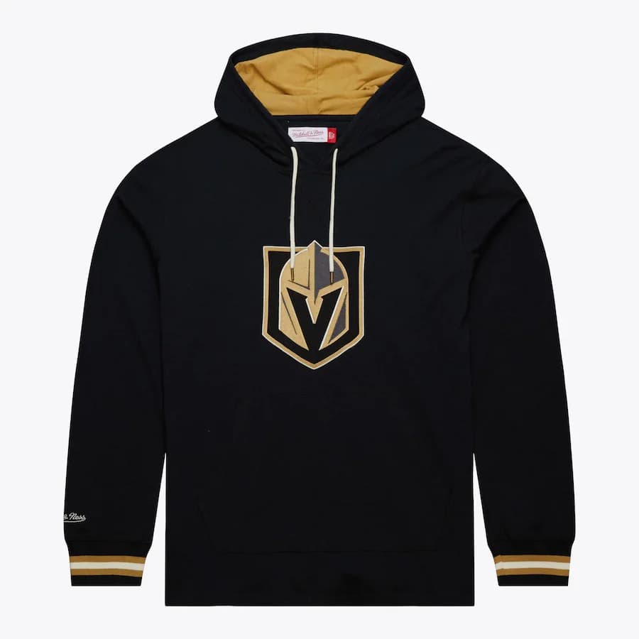 Худи Mitchell & Ness Black Vegas Golden Knights Legendary Slub Pullover Hoodie