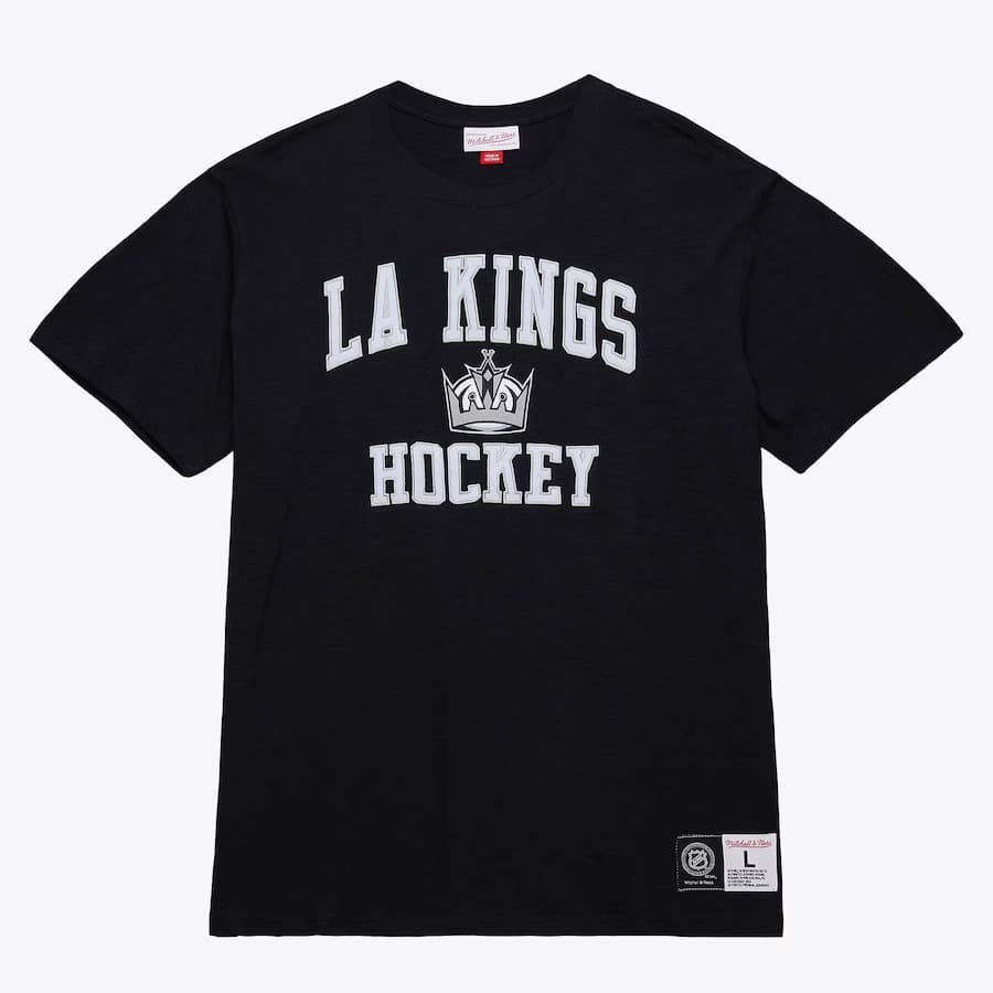 Футболка Mitchell & Ness Black Los Angeles Kings Legendary Slub T-Shirt