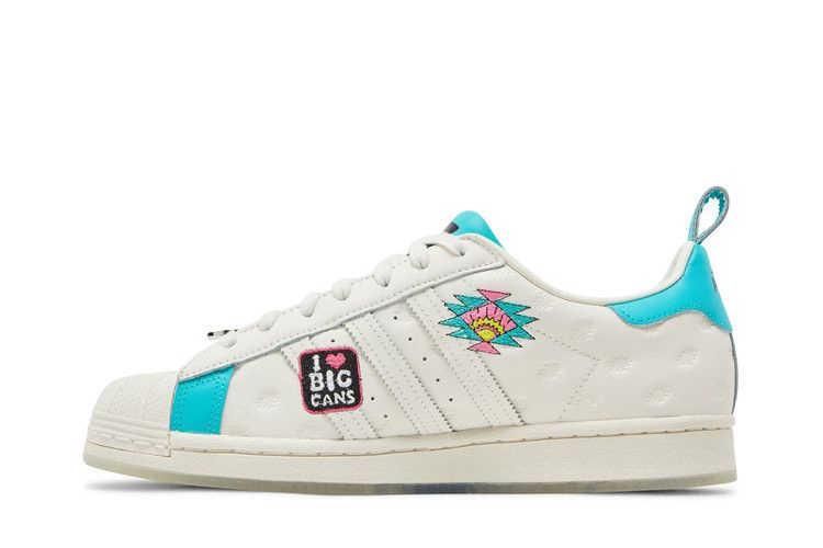 Кроссовки Arizona x adidas Superstar 'Have an Iced Day - Teal Yellow'