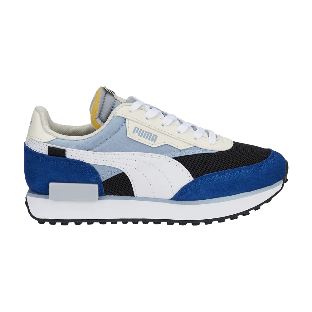 Krossovki-Puma-Future-Rider-Splash-Big-Kid-Blue-Wash-White