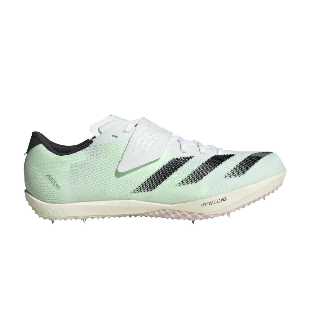 Krossovki-adidas-Adizero-High-Jump-White-Green-Spark