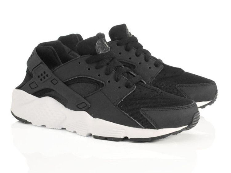 Кроссовки Nike Huarache Run GS 'Black White'