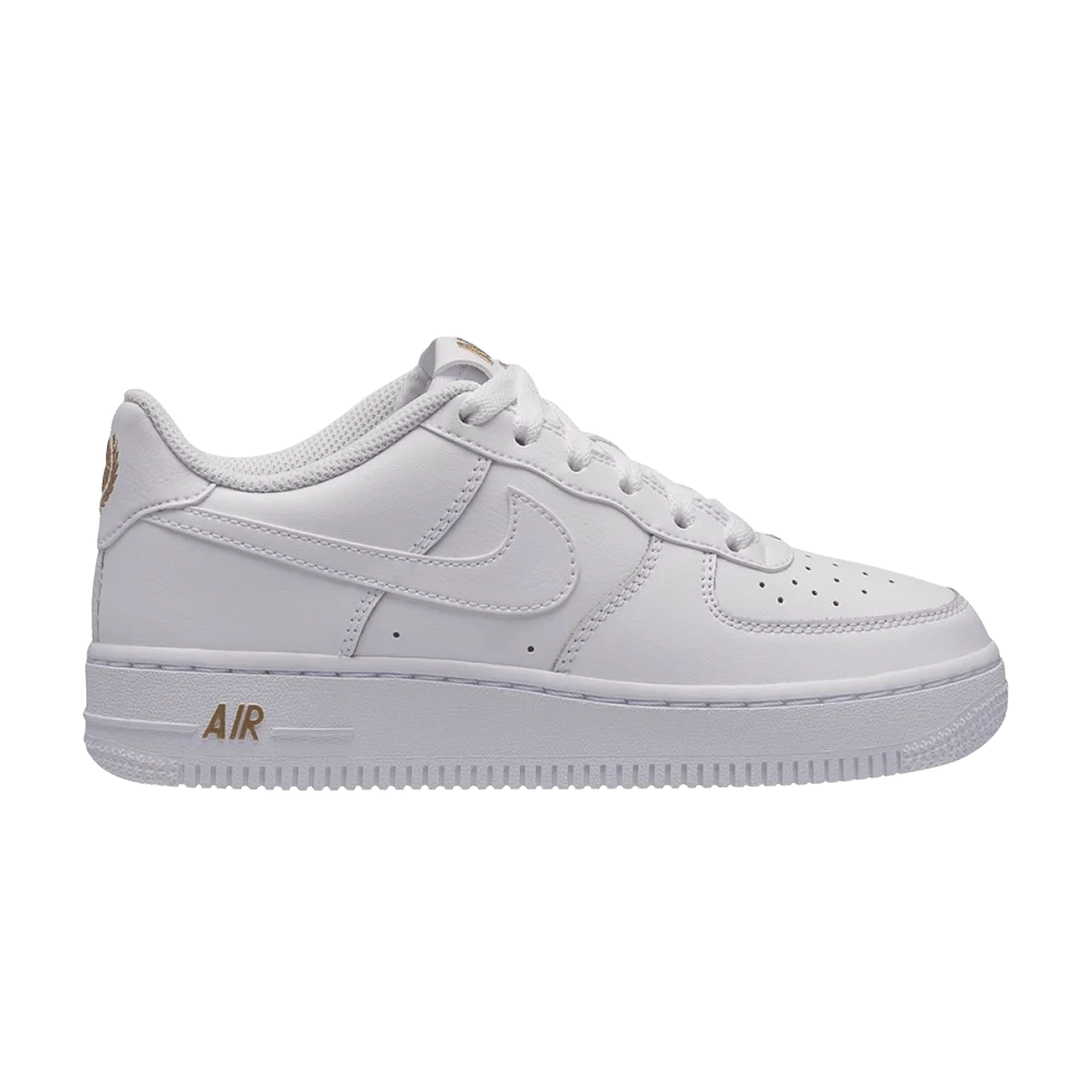 Krossovki-Nike-Air-Force-1-Low-GS-Metallic-Gold