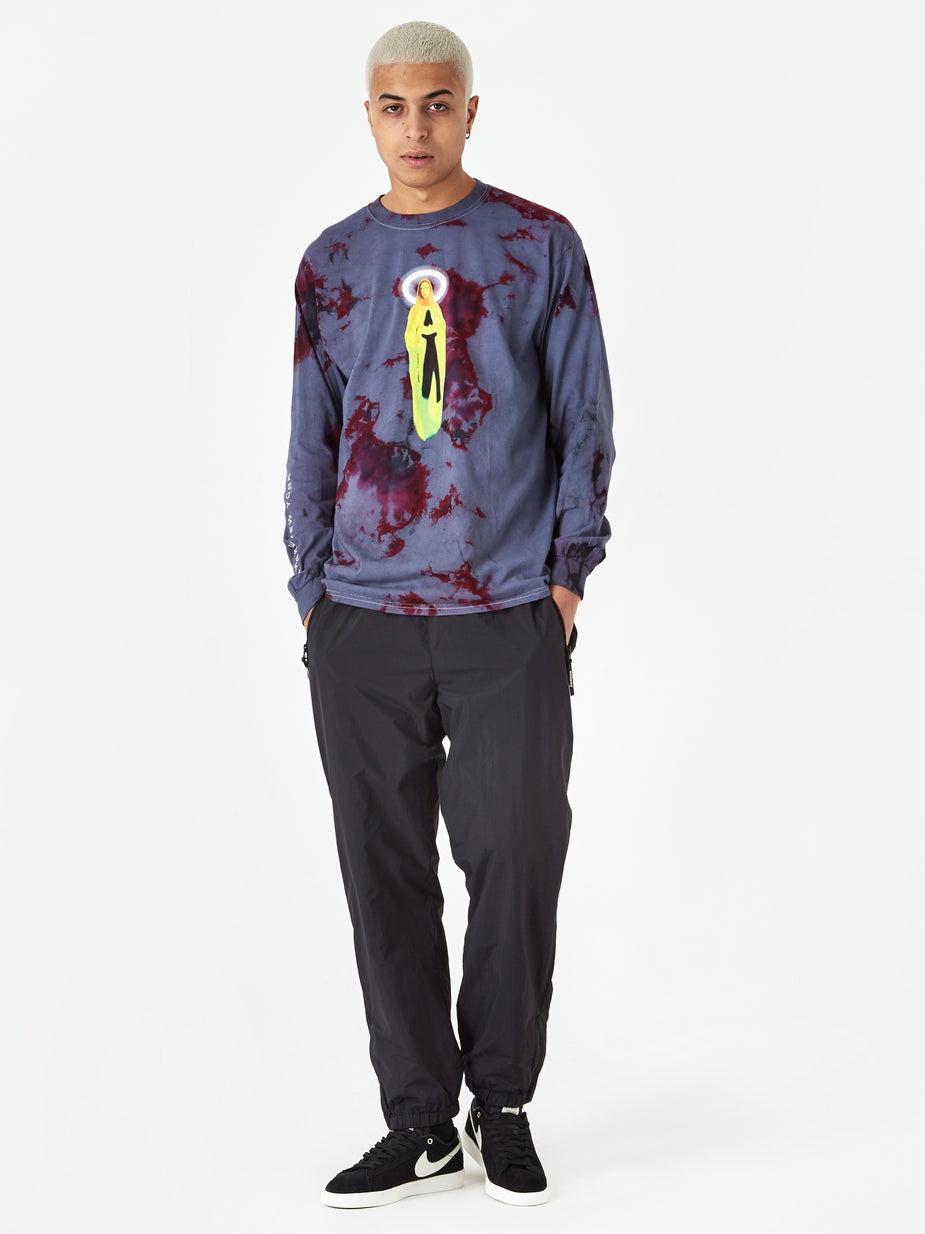 Футболка Awake Mother Mary L/S Tee Tie Dye Charcoal