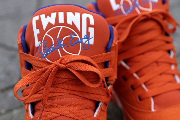 Кроссовки Ewing 33 Hi 'Orange Suede'