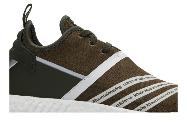 Кроссовки White Mountaineering x adidas NMD_R2 Primeknit 'Olive'