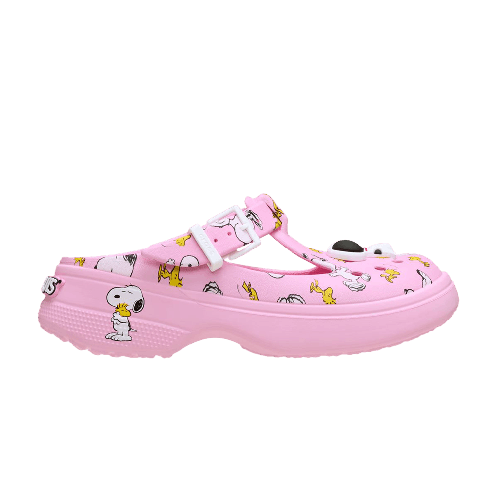 Кроссовки Crocs Peanuts x Mary Jane Clog 'Pink'