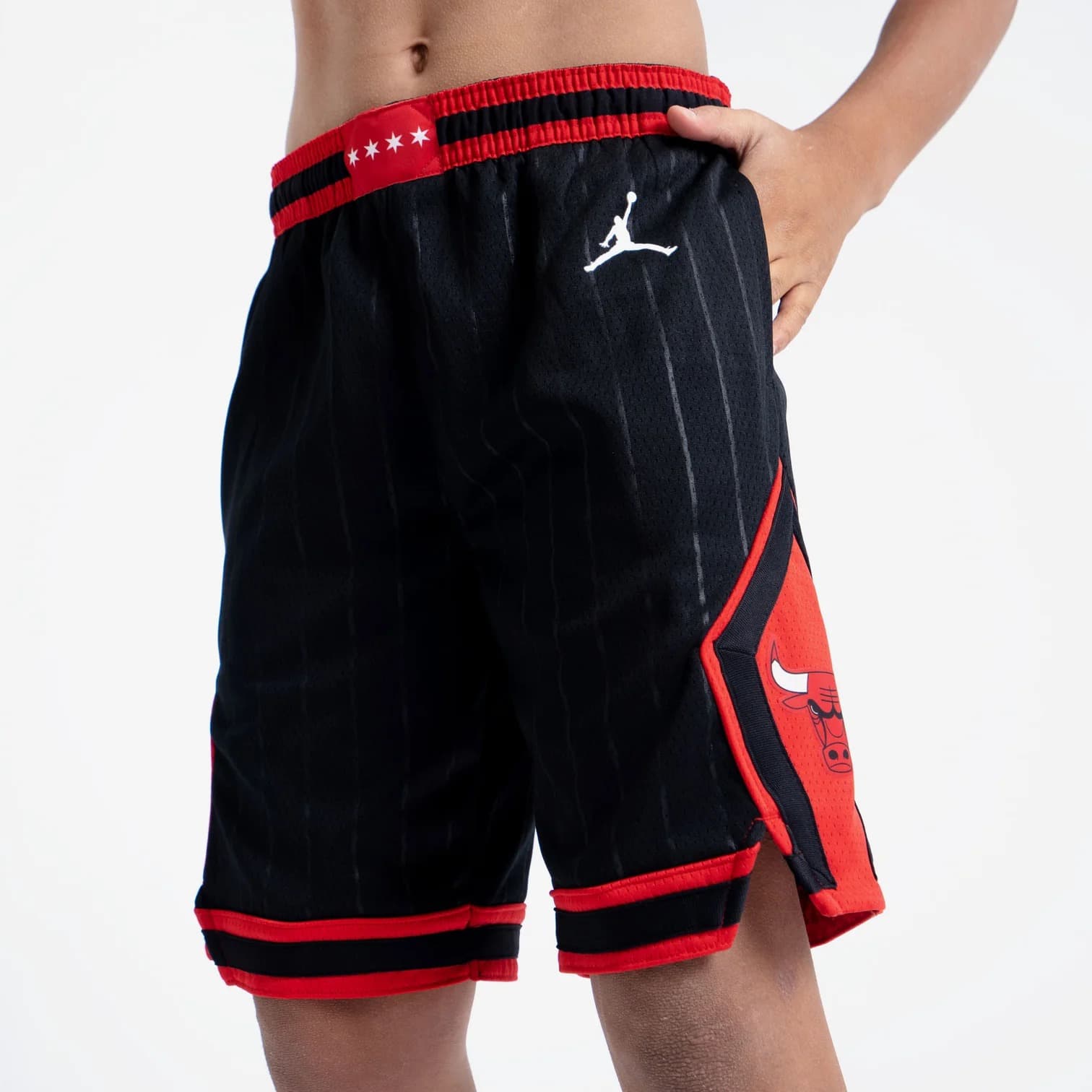 Спортивные шорты Nike Chicago Bulls 2024 Statement Edition Swingman Youth NBA Shorts