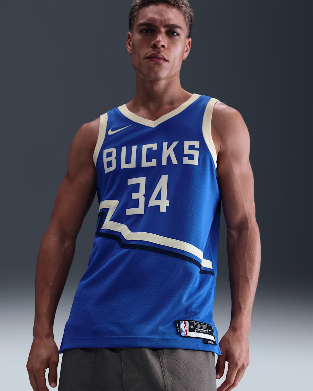 Баскетбольное джерси Nike NBA Giannis Antetokounmpo MIL 24-25 City Edition Swingman
