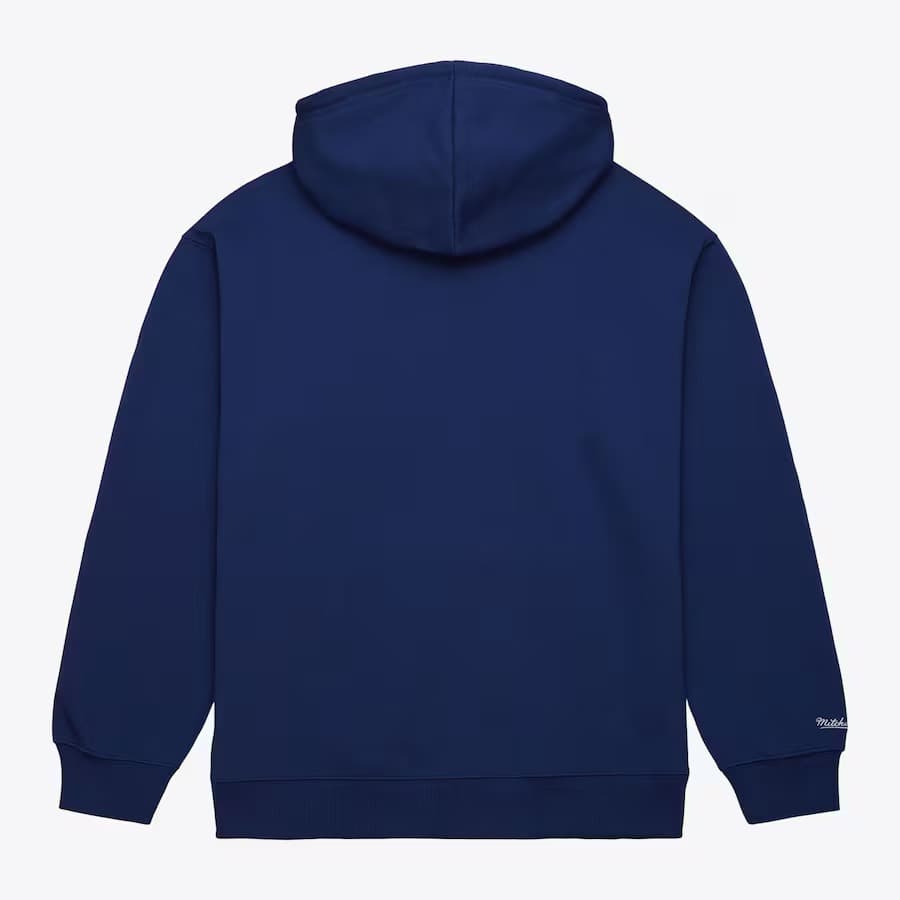 Худи Mitchell & Ness Navy New York Rangers Tonal Logo Heavyweight Fleece Pullover Hoodie