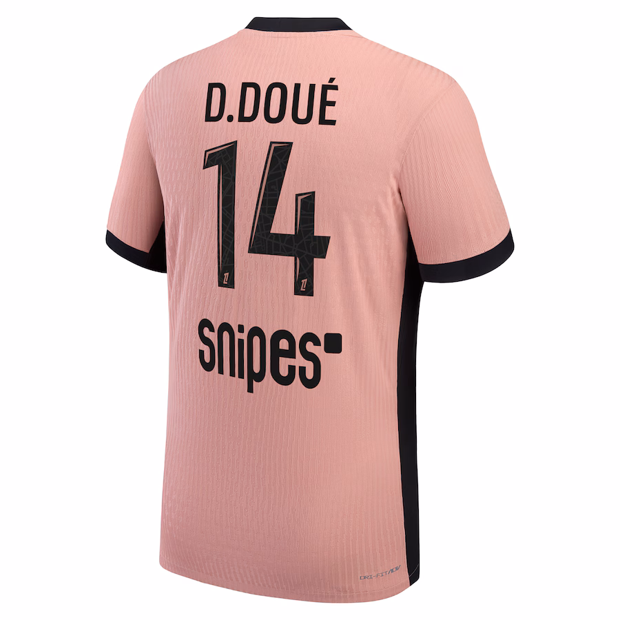 Футбольное джерси PSG Jordan Third Dri-FIT ADV Match Shirt 2024-25 D.Doué 14