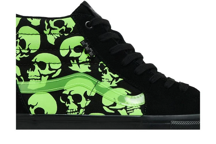 Vans Skate Sk8-Hi 'Glow Skulls'