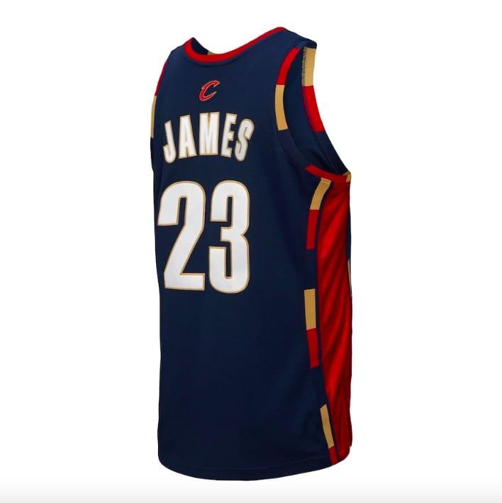 2007-08-Cleveland-Cavaliers-23-LeBron-James-Mitchell-Ness-Authentic-Navy-Jersey-4
