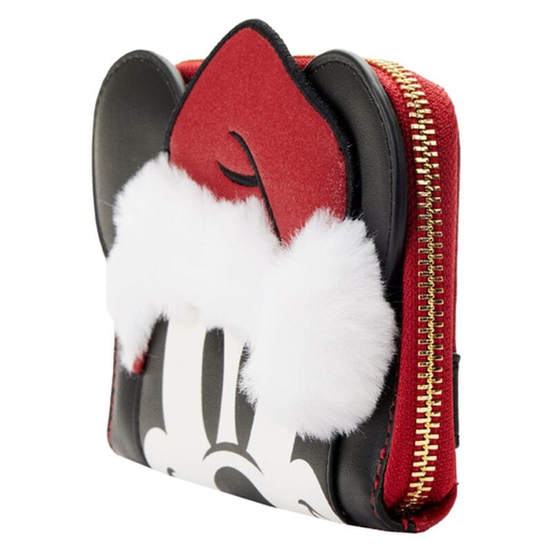 Кошелёк Glitter Mickey Mouse Santa Zip Around Wallet