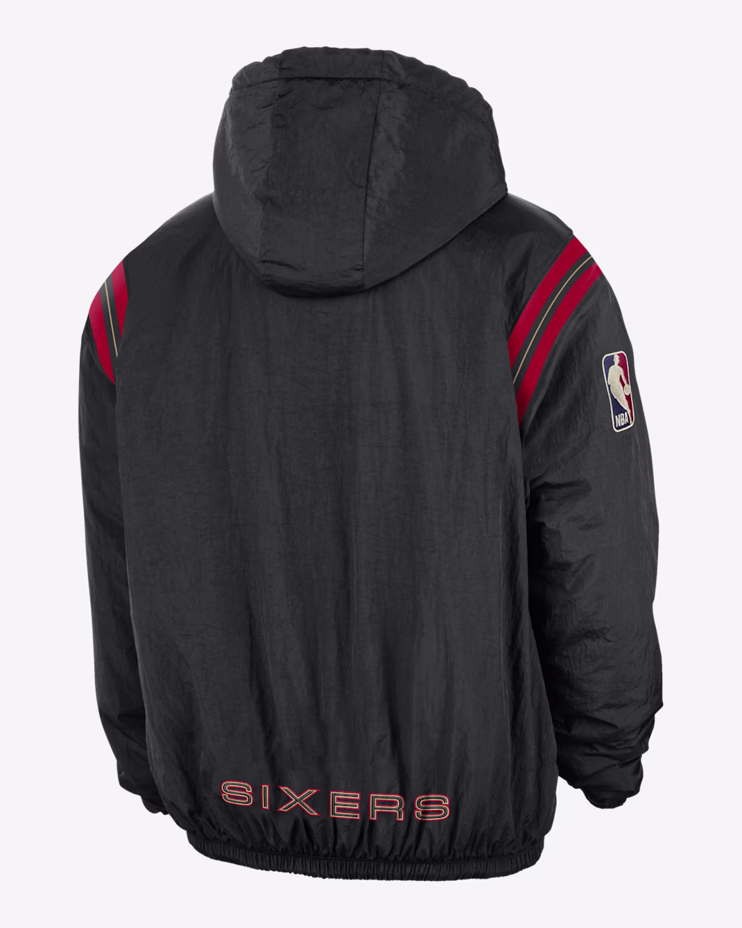 Мужское худи Nike NBA Philadelphia 76ers Hardwood Clasics Black