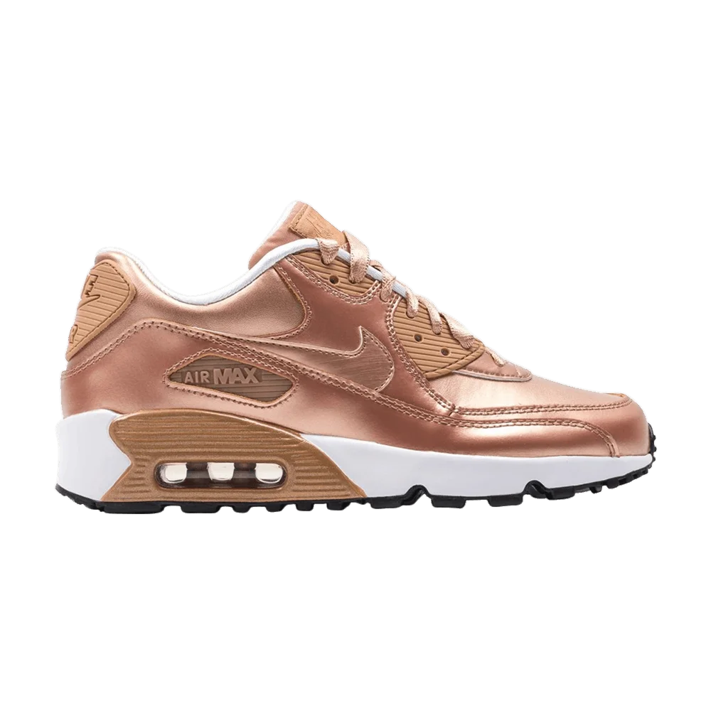 Krossovki-Nike-Air-Max-90-SE-GS-Metallic-Bronze