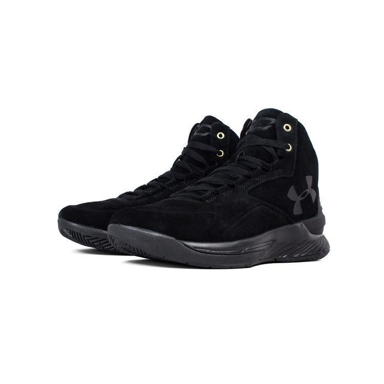 Кроссовки Under Armour Curry 1 Lux Mid 'Black Suede'