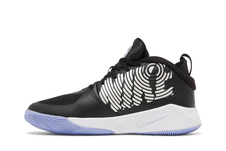 Кроссовки Nike Team Hustle D9 GS 'Black Light Thistle'