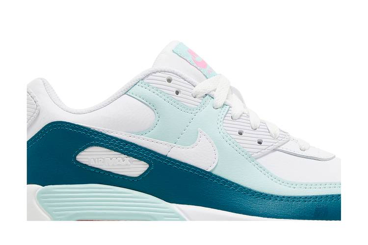 Кроссовки Nike Air Max 90 Leather GS 'White Jade Ice'