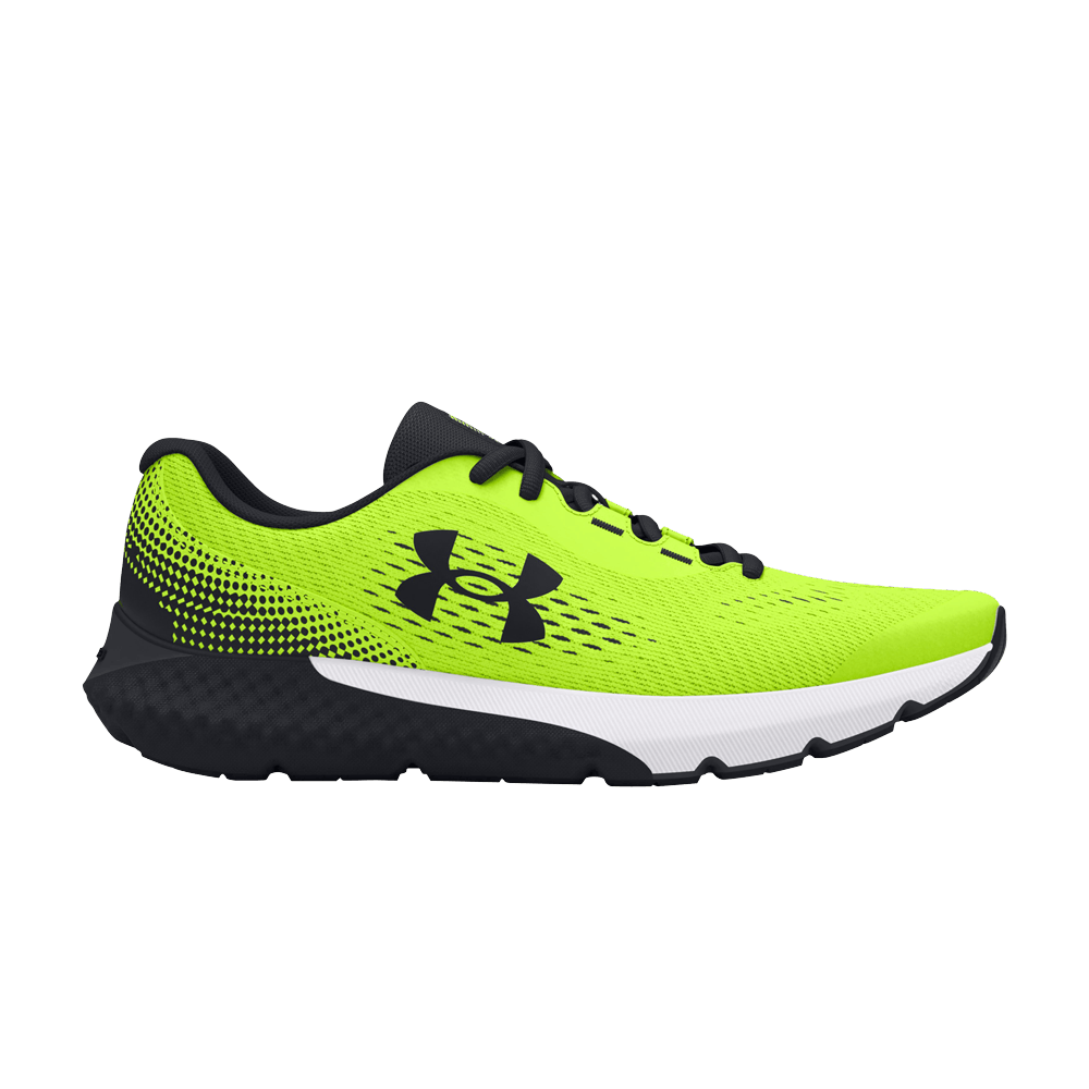 Кроссовки Under Armour Charged Rogue 4 GS 'High Vis Yellow Black'