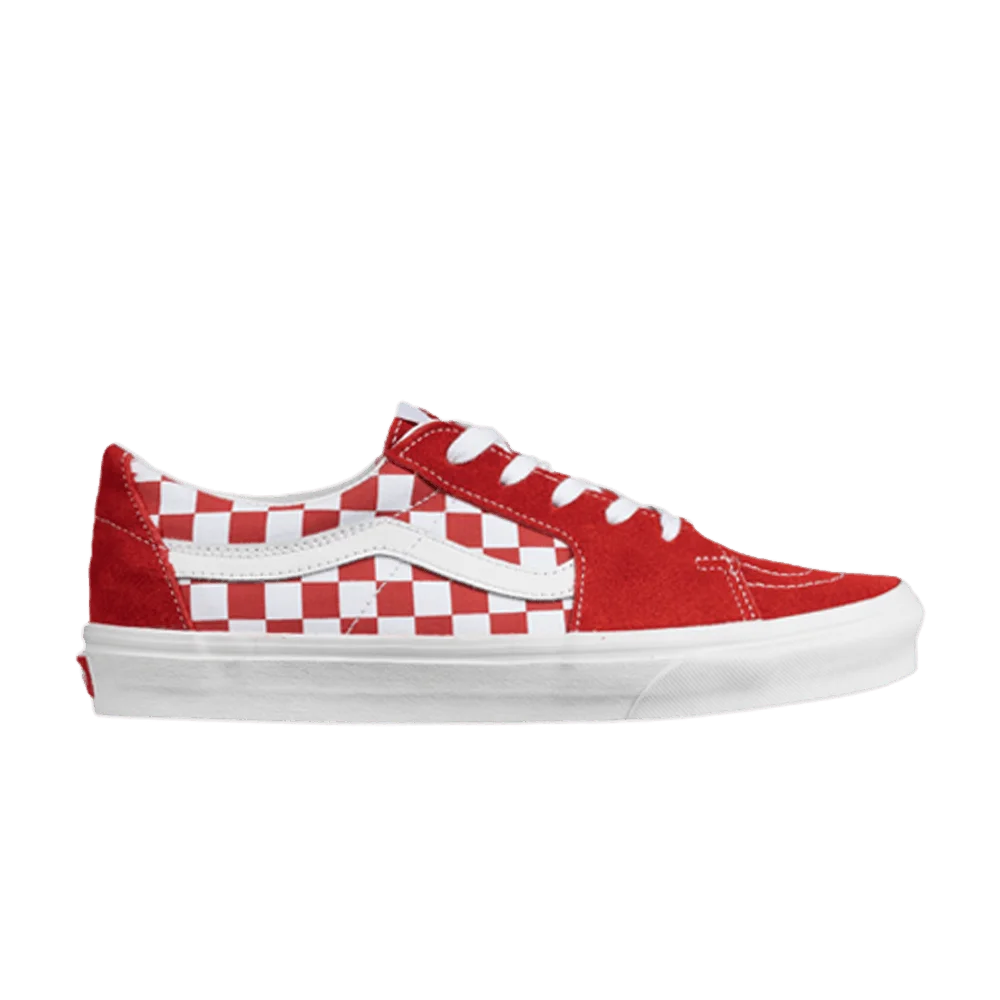 Vans-Sk8-Low-Checkerboard-Racing-Red