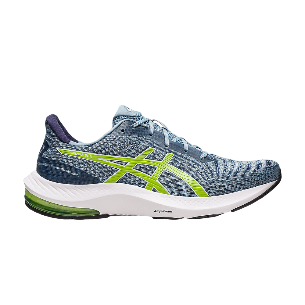 Кроссовки ASICS Gel Pulse 14 'Light Steel Lime Zest'