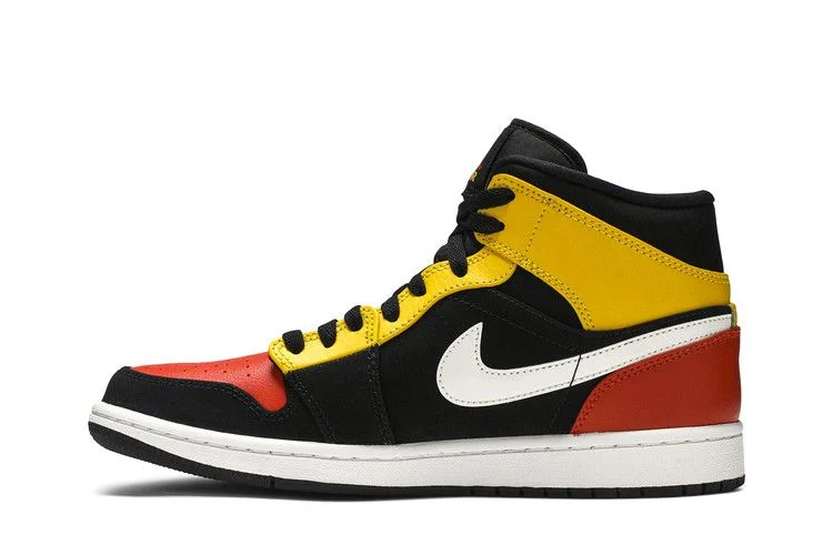 Кроссовки Air Jordan 1 Mid SE 'Amarillo'