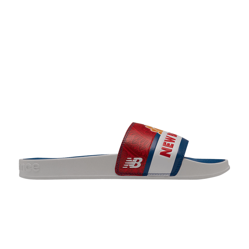 David Sunflower Seeds x New Balance 200 Slides 'Red Blue'